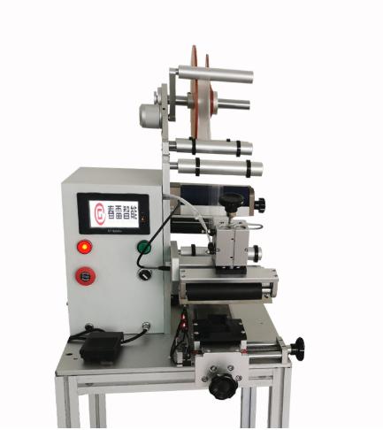 Yarı otomatik düz rulo etiketleme makinesinin pratik uygulama durumları